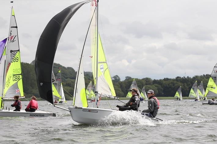 RS Feva Inland Championships 2015 photo copyright Peter Newton taken at Chew Valley Lake Sailing Club and featuring the RS Feva class