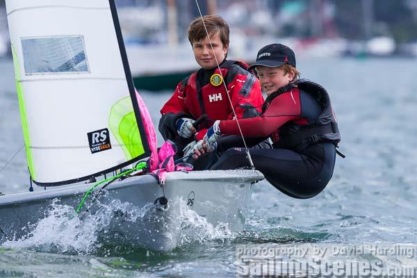 Zhik Poole Week 2015 photo copyright David Harding / www.sailingscenes.com taken at Parkstone Yacht Club and featuring the RS Feva class
