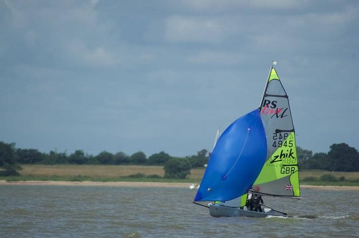 Volvo RS Feva Grand Prix at Brightlingsea photo copyright Mike Taylor taken at Brightlingsea Sailing Club and featuring the RS Feva class