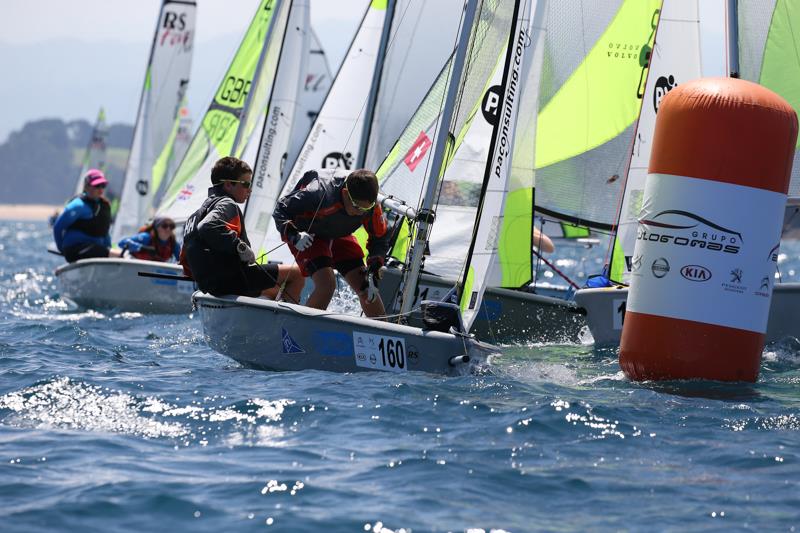 Final day of the RS Feva World Championships 2016 in Santander photo copyright Peter Newton / www.peternewton.zenfolio.com taken at Real Club Martimo de Santander and featuring the RS Feva class