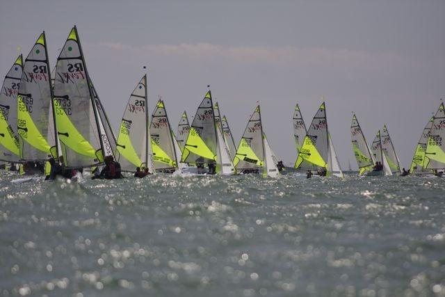 2010 Sekonda RS Feva Nationals at Hayling Island photo copyright Angus Peel taken at Hayling Island Sailing Club and featuring the RS Feva class