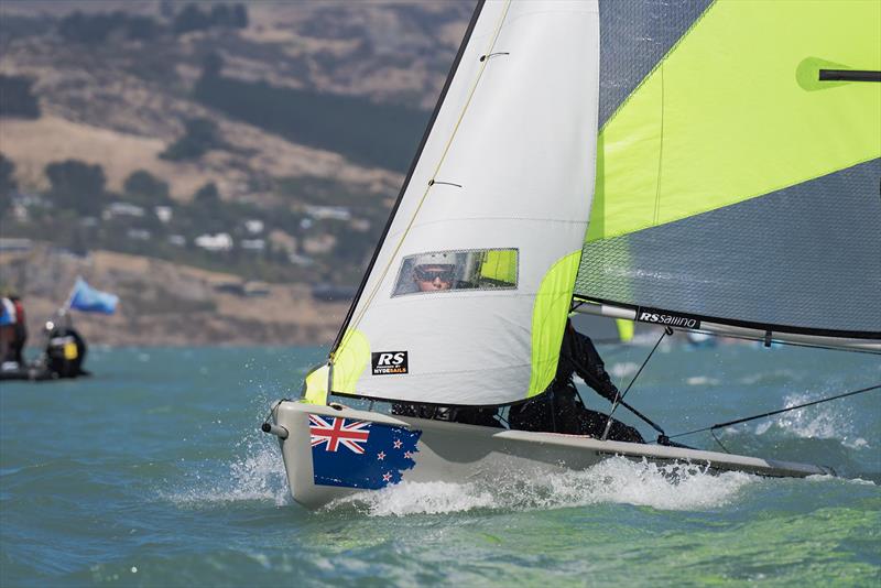 RS Fevas racing in the SailGP Inspire program - Lyttelton - March 22, 2024 - photo © Justin Mitchell