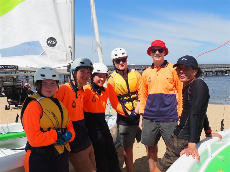 It's all about making new friends - 94th Stonehaven Cup Regatta photo copyright Ray Smith taken at Royal Brighton Yacht Club and featuring the RS Quest class