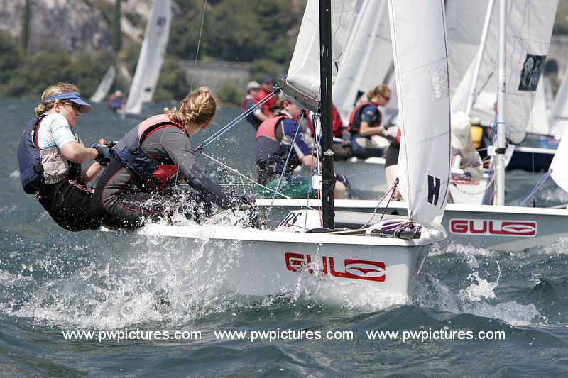 Action from the Fat Face RS200 Eurocup at Riva del Garda