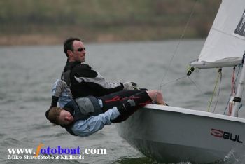44 teams take part in the RS200 Winter Championships at Northampton