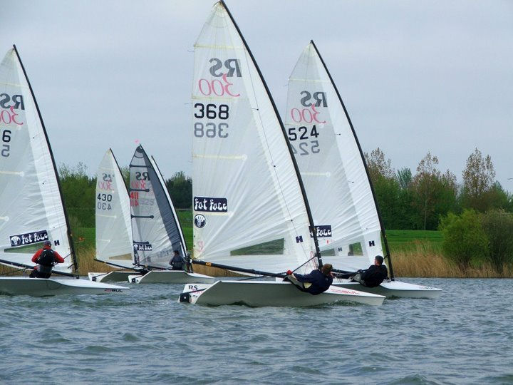 16 entries for the RS300 open at Milton Keynes photo copyright Mark Warren taken at Milton Keynes Sailing Club and featuring the RS300 class