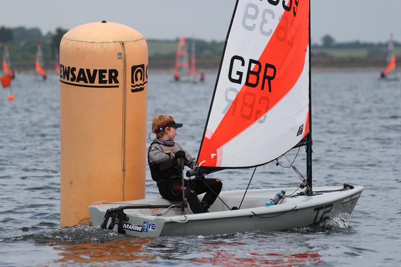 Tom Storey wins the Sport fleet at the Magic Marine RS Tera Inland Championships 2014 photo copyright Steve Greenwood taken at Draycote Water Sailing Club and featuring the RS Tera class