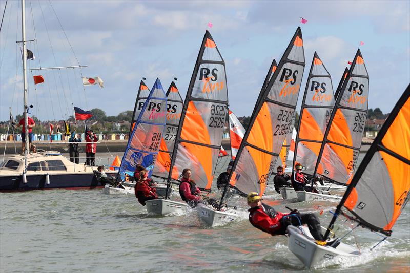 SailMedia RS Tera Eastern Championship at Brightlingsea photo copyright Steve Greenwood taken at Brightlingsea Sailing Club and featuring the RS Tera class