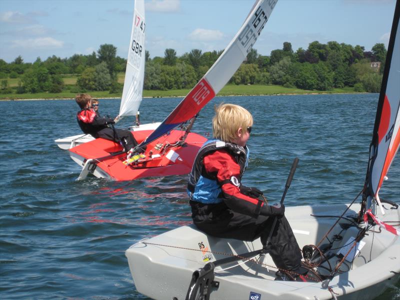 Fourth 'Get Racing' day at Draycote Water photo copyright Tim Fillmore taken at Draycote Water Sailing Club and featuring the RS Tera class