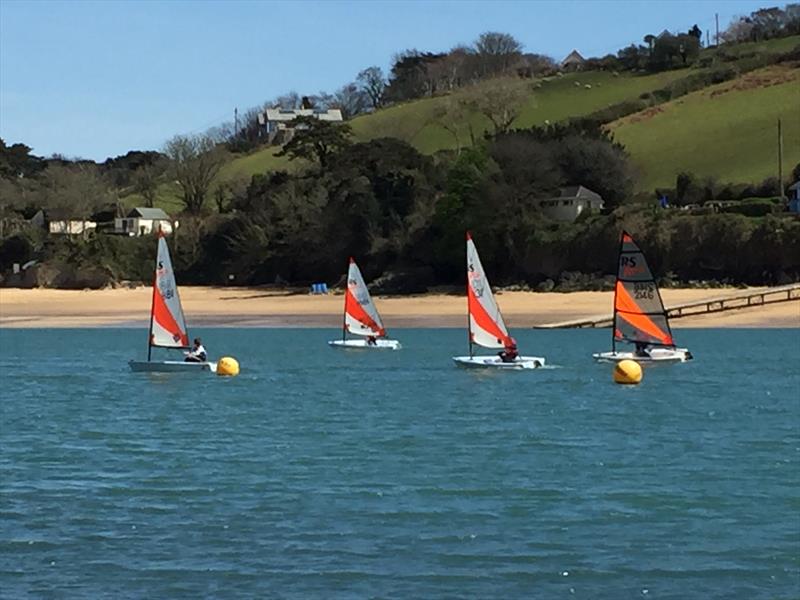 Salcombe Yacht Club Sailing Club Series race 1 photo copyright Andrew Squire taken at Salcombe Yacht Club and featuring the RS Tera class