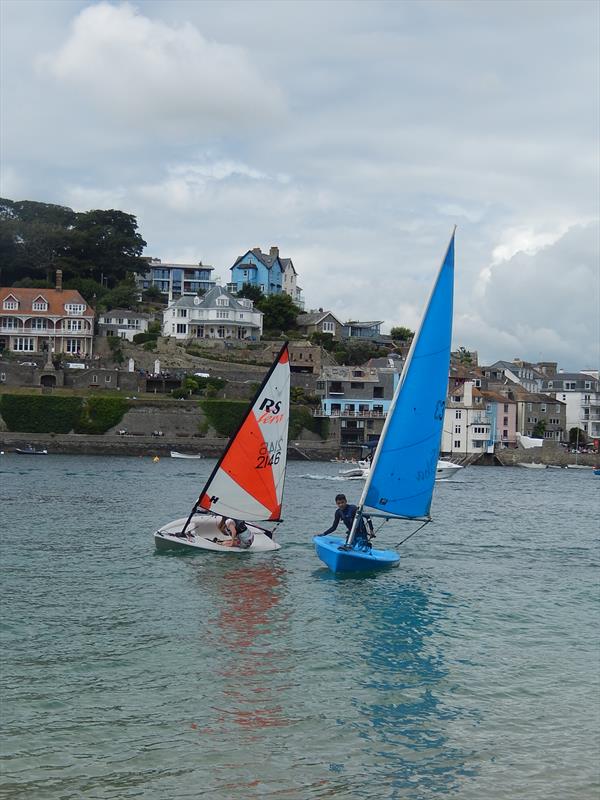 Salcombe Summer Series day 8 photo copyright Malcolm Mackley taken at Salcombe Yacht Club and featuring the RS Tera class