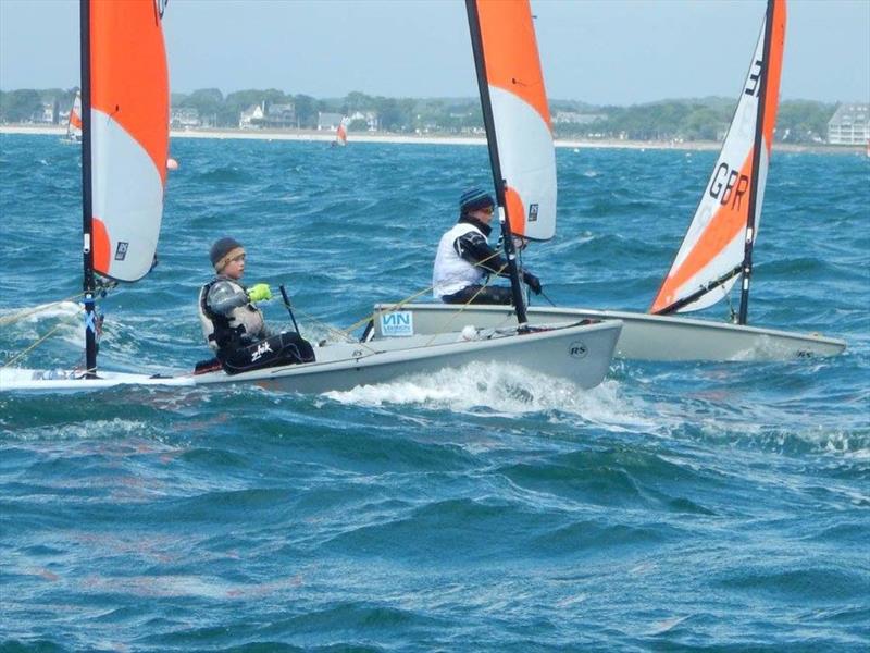 South West Youth Sailing Academy at the RS Tera Worlds in Carnac photo copyright Nicholas James taken at Yacht Club de Carnac and featuring the RS Tera class