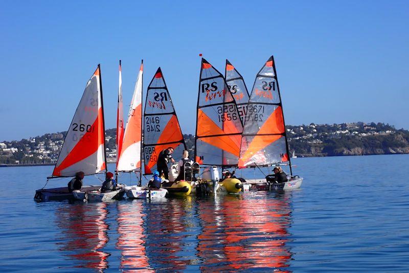 SWYSA Youth Winter Training at Paignton photo copyright N Solly taken at Paignton Sailing Club and featuring the RS Tera class