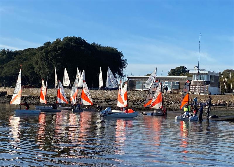 SWYSA Winter Training at Starcross Yacht Club photo copyright Peter Solly taken at Starcross Yacht Club and featuring the RS Tera class