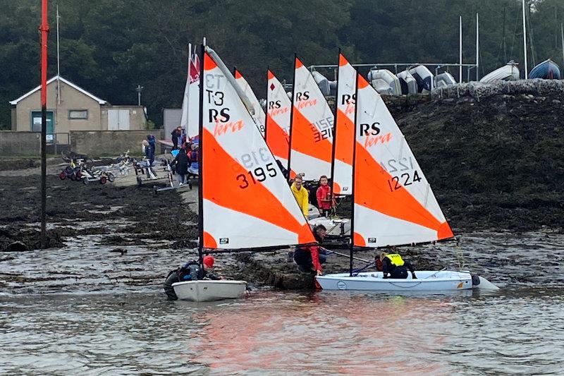 SWYSA Winter Race Coaching at Saltash photo copyright Peter Solly taken at Saltash Sailing Club and featuring the RS Tera class