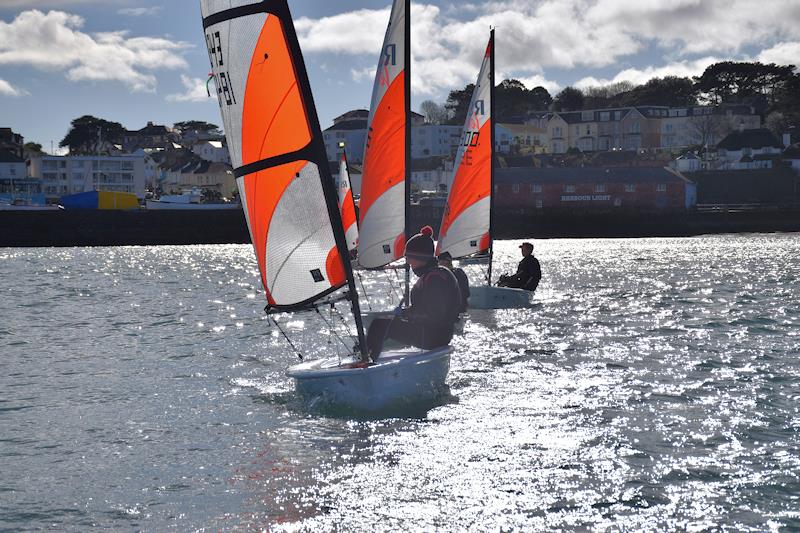 SWYSA Youth Winter Training at Paignton photo copyright Peter Solly taken at Paignton Sailing Club and featuring the RS Tera class
