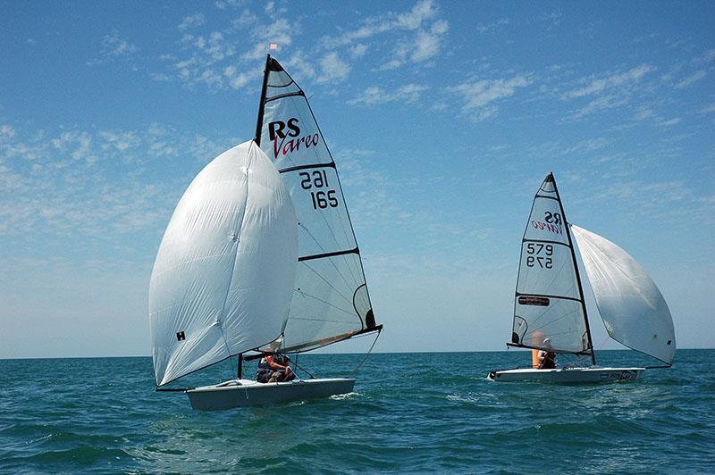 Day 2 of the RS Vareo nationals at Dovey photo copyright Doris O'Keefe taken at Dovey Yacht Club and featuring the RS Vareo class