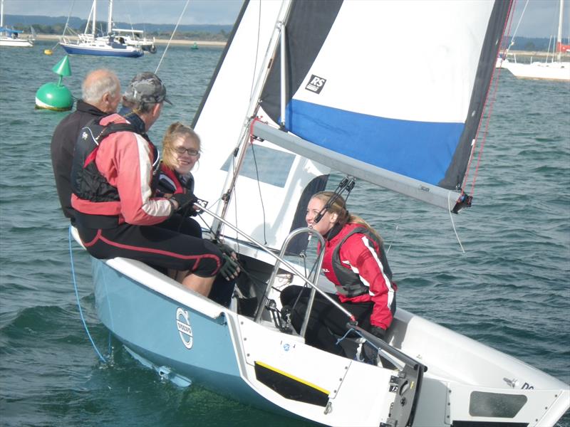 HISC Get Racing Club photo copyright Melvyn Cooper taken at Hayling Island Sailing Club and featuring the RS Venture class