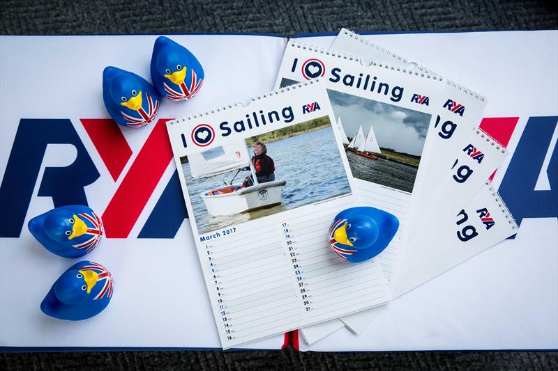 2017 ilovesailing calendar unveiled at the Southampton Boat Show photo copyright Emily Whiting taken at  and featuring the  class