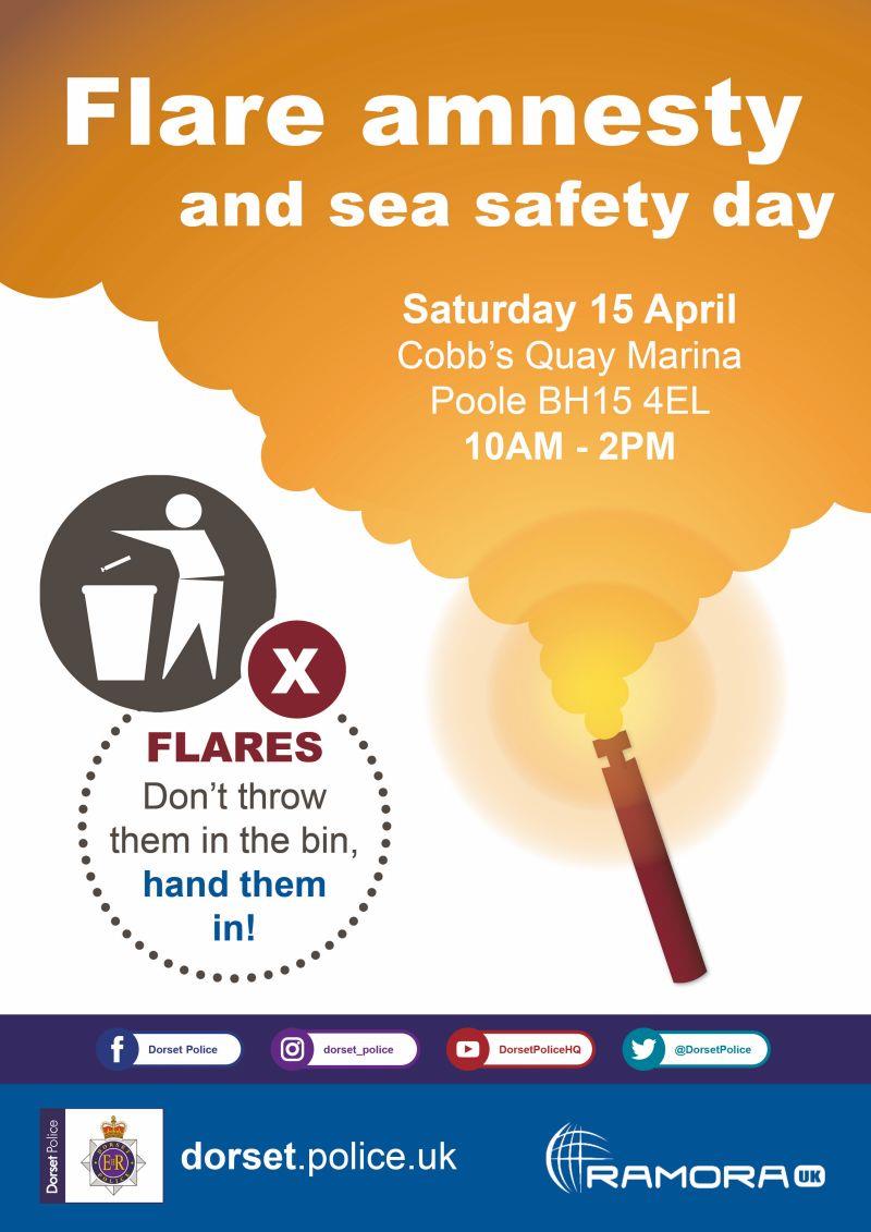 Flare amnesty and Sea Safety Day photo copyright RYA taken at Royal Yachting Association and featuring the  class