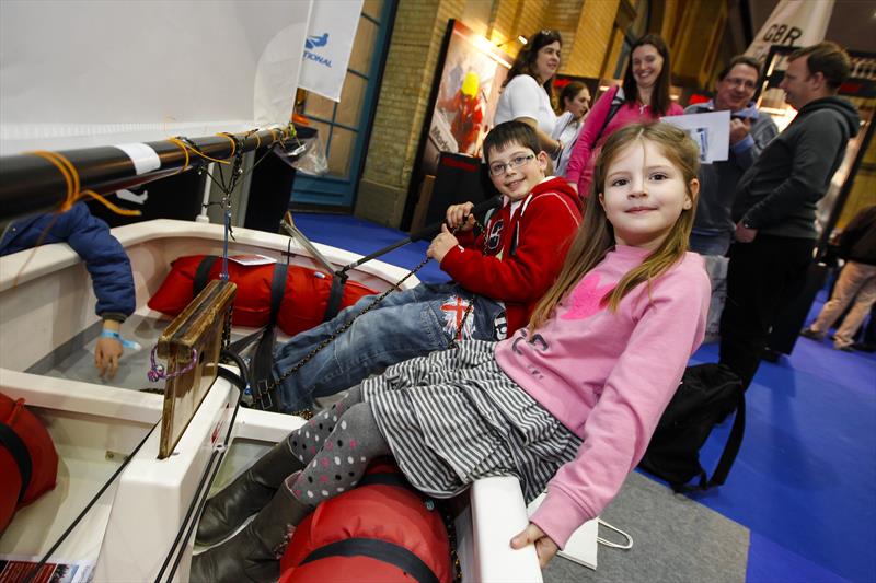 Cool activities for kids at the RYA Suzuki Dinghy Show 2014 photo copyright Paul Wyeth / RYA taken at RYA Dinghy Show and featuring the  class