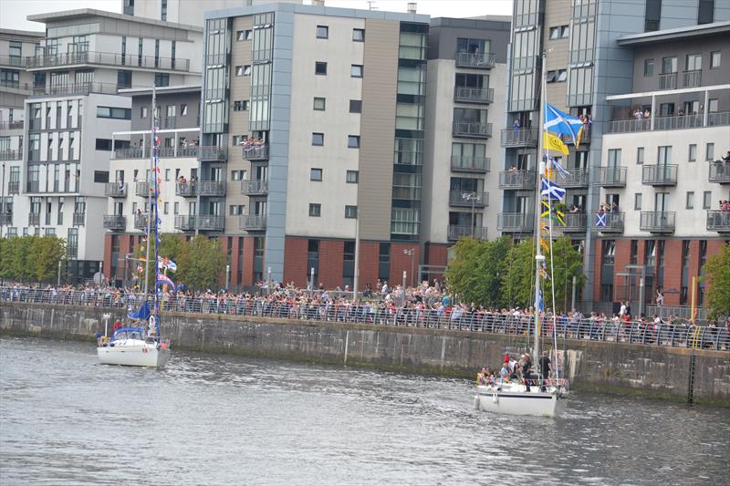 The Commonwealth Flotilla photo copyright RYA Scotland taken at  and featuring the  class
