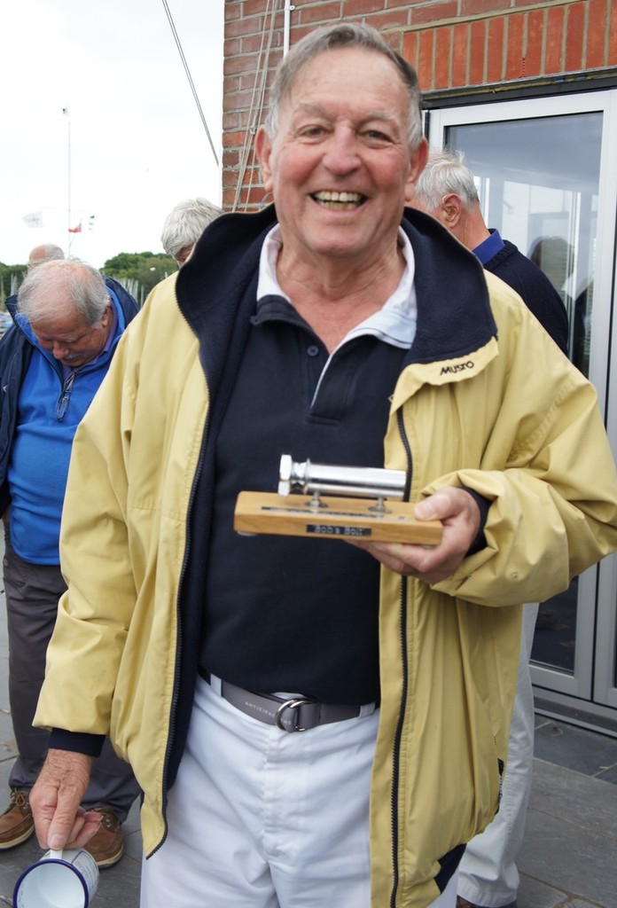 Bob Fisher after the presentation of ``Bob’s Bolt`` in 2011 photo copyright SW taken at  and featuring the  class