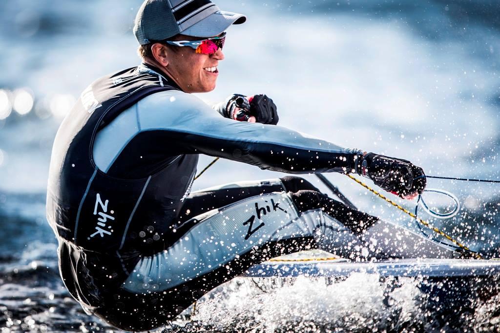 Andy Maloney - NZL Sailing Team competing in the first event of the 2015 Olympic Test Regatta - photo © NZL Sailing Team