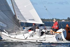 2017 J/24 Midwinter Championship - Day 1 - photo © Christopher Howell