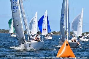 2017 J/24 Midwinter Championship - Day 2 - photo © Christopher Howell