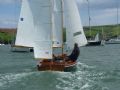 Jon and Clare Lewis during race 4 of the Salcombe Yacht Club Sailing Club Series - photo &copy; Peter Sturgess 