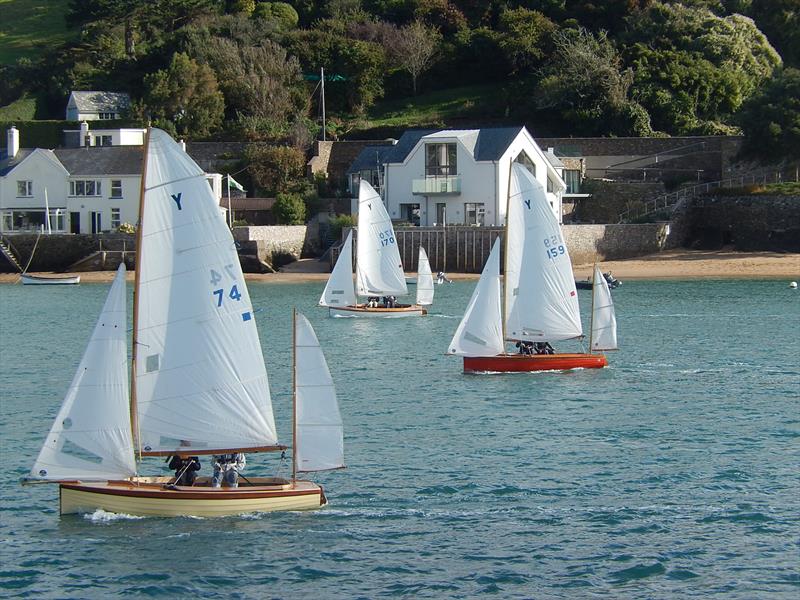 Salcombe YC Autumn Series Race 8 photo copyright Malcolm Mackley taken at Salcombe Yacht Club and featuring the Salcombe Yawl class