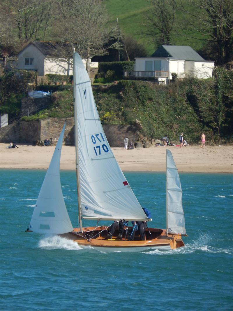Salcombe Yacht Club Spring Series Race 2 photo copyright Malcolm Mackley taken at Salcombe Yacht Club and featuring the Salcombe Yawl class