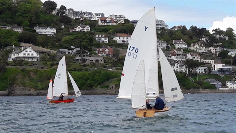 Salcombe Yacht Club Sailing Club Series Race 5 photo copyright Nicki Barclay taken at Salcombe Yacht Club and featuring the Salcombe Yawl class