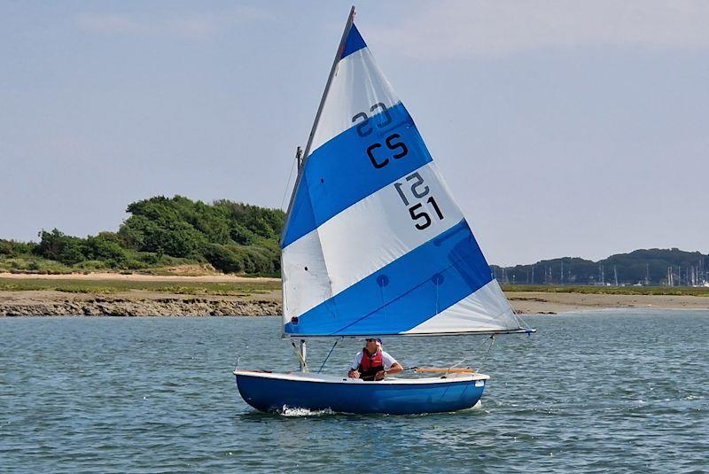 Izzy Lee wins the Chichester Scow National Championship at Bosham photo copyright Alastair Seaton taken at Bosham Sailing Club and featuring the Chichester Scow class