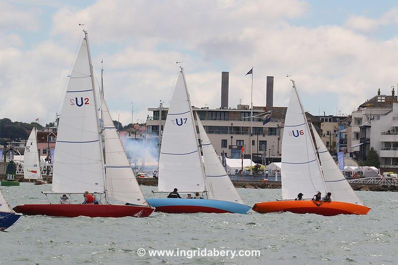 Cowes Week day 1 photo copyright Ingrid Abery / www.ingridabery.com taken at Cowes Combined Clubs and featuring the Seaview Mermaid class