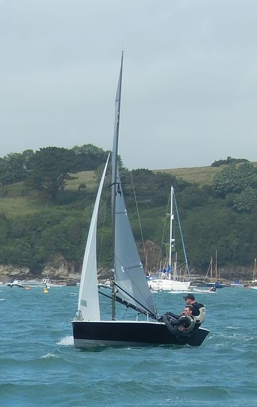 Taxi Davies & Alex Warren at Salcombe Merlin Week photo copyright Malcolm Mackley taken at Salcombe Yacht Club and featuring the  class
