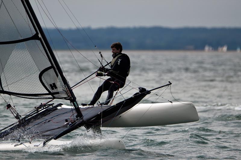 Orion Shuttleworth, Shadow, during the Isle of Wight Dinghy Championships at Gurnard - photo © Matt Smith