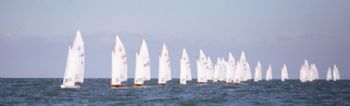 33 Sharpies, including two Dutch teams, for the nationals at Brancaster Staithe