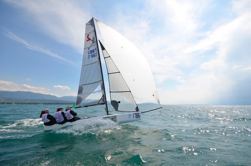 The SK2 in action photo copyright Swing Keel Sailing taken at  and featuring the SK2 class