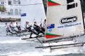 C-Tech and de'longhi-Rabbitohs eyeing each other downwind during JJ Giltinan Championship race 4 - photo &copy; Frank Quealey