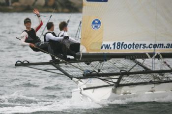 18ft Skiff NSW Championship race 1