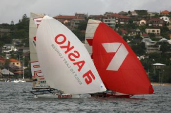 18ft Skiff NSW Championship race 1