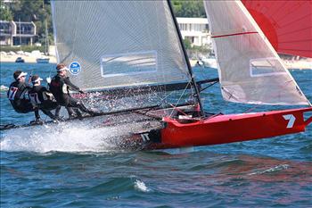 18ft Skiff Australian Championship race 5