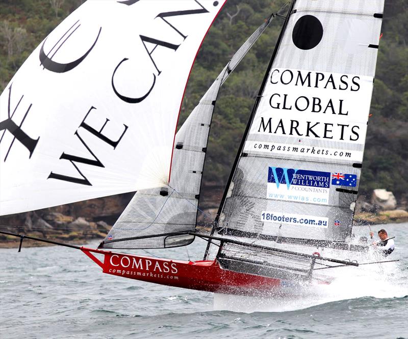 Compassmarkets.com is sure to be a consistent performer in the JJs photo copyright Frank Quealey taken at Australian 18 Footers League and featuring the 18ft Skiff class