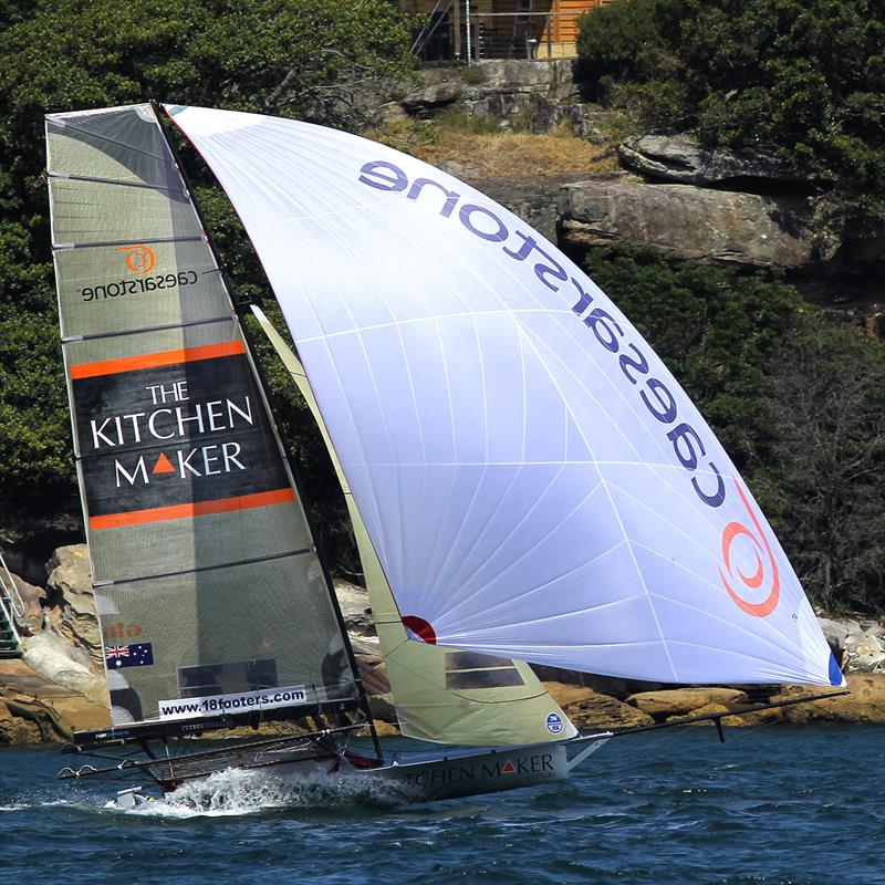 The Kitchen Maker photo copyright Frank Quealey taken at Australian 18 Footers League and featuring the 18ft Skiff class