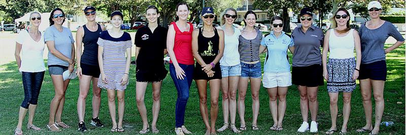 Queen of the Harbour contestants photo copyright Frank Quealey taken at Australian 18 Footers League and featuring the 18ft Skiff class