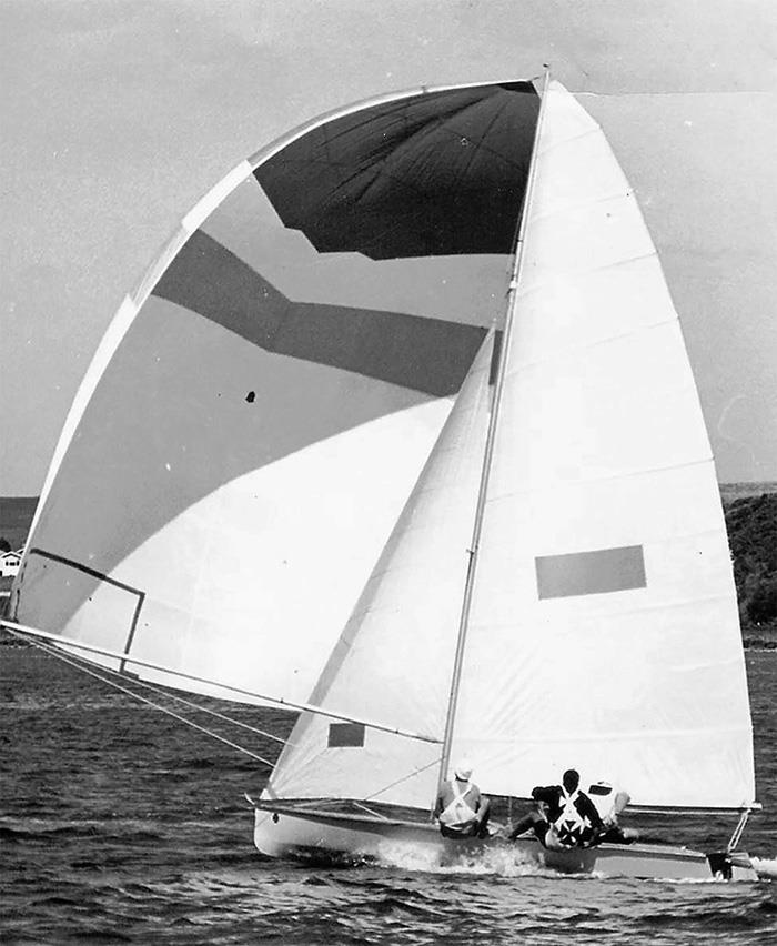 Kaiser Bill, 1960s - Australian 18 Footers Championship photo copyright Frank Quealey taken at Australian 18 Footers League and featuring the 18ft Skiff class
