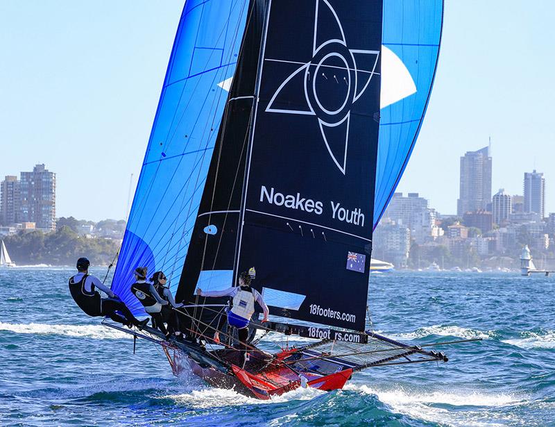 Standing room only as a four-hander on Noakes early in 2023-24 season - photo © SailMedia