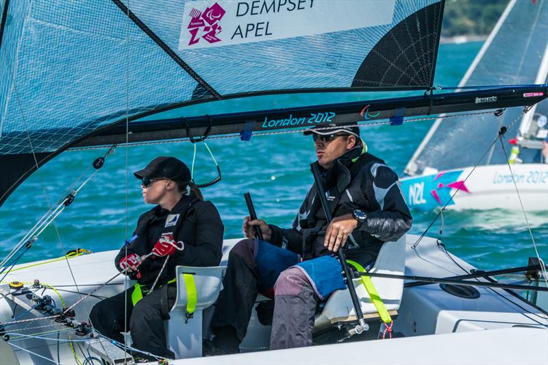 Tim Dempsey and Gemma Fletcher on day 2 of the Oceanbridge Sail Auckland Regatta photo copyright Oceanbridge Sail Auckland taken at Royal Akarana Yacht Club and featuring the SKUD 18 class